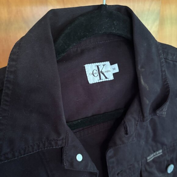 Calvin Klein Black Denim Vest - Picture 3 of 4